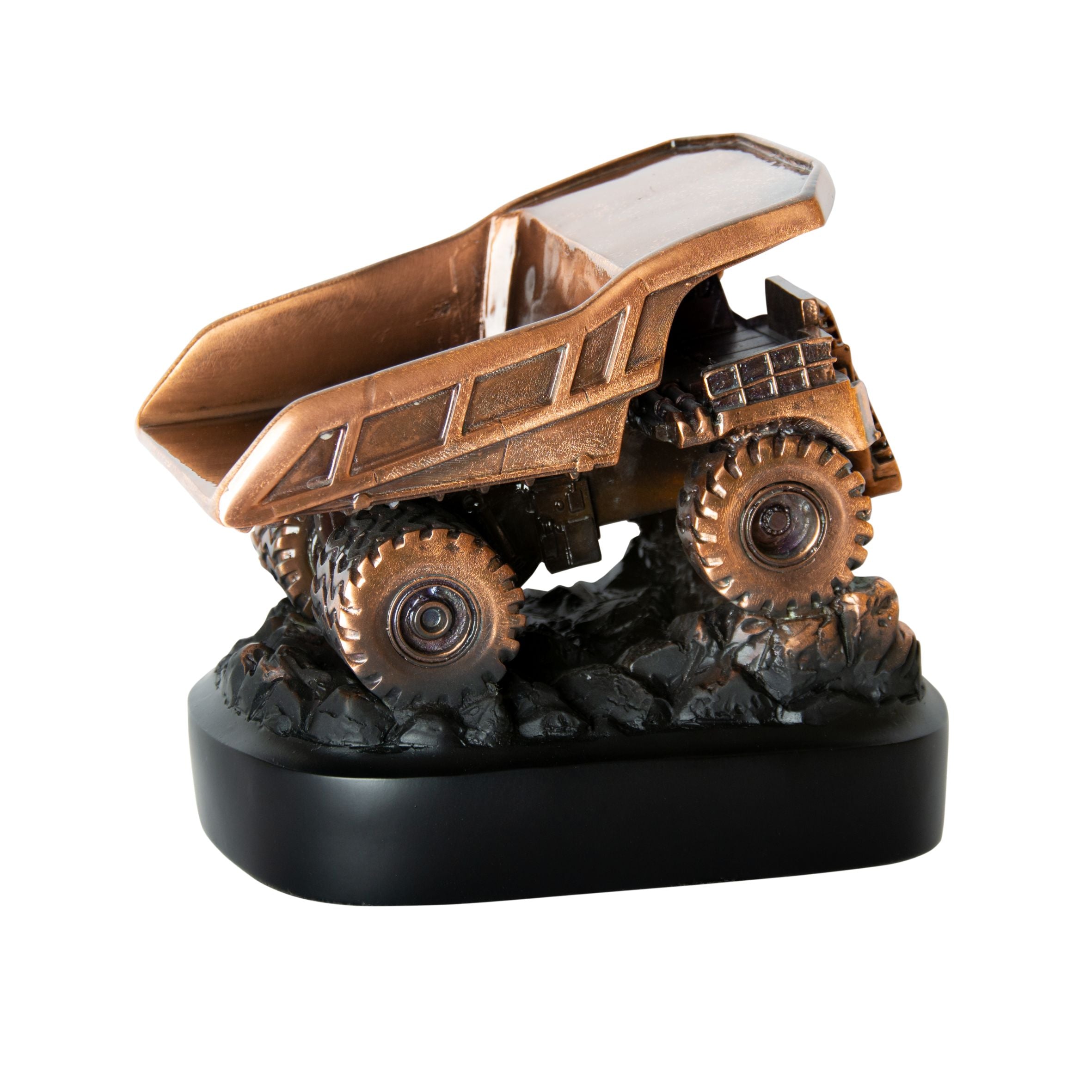 Figura Camión Minero Caterpillar + Grabado Personalizado