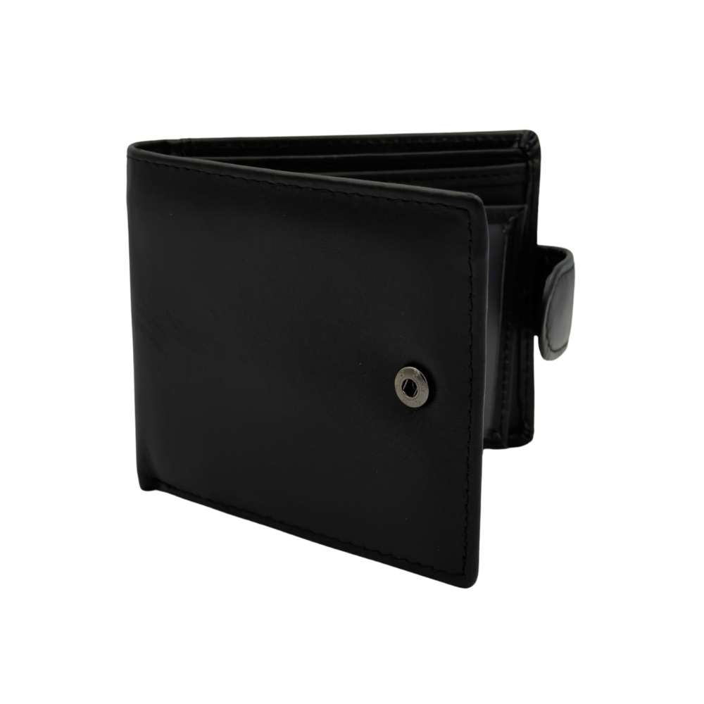 Billetera Modelo Palermo Black Edition | 100% Cuero