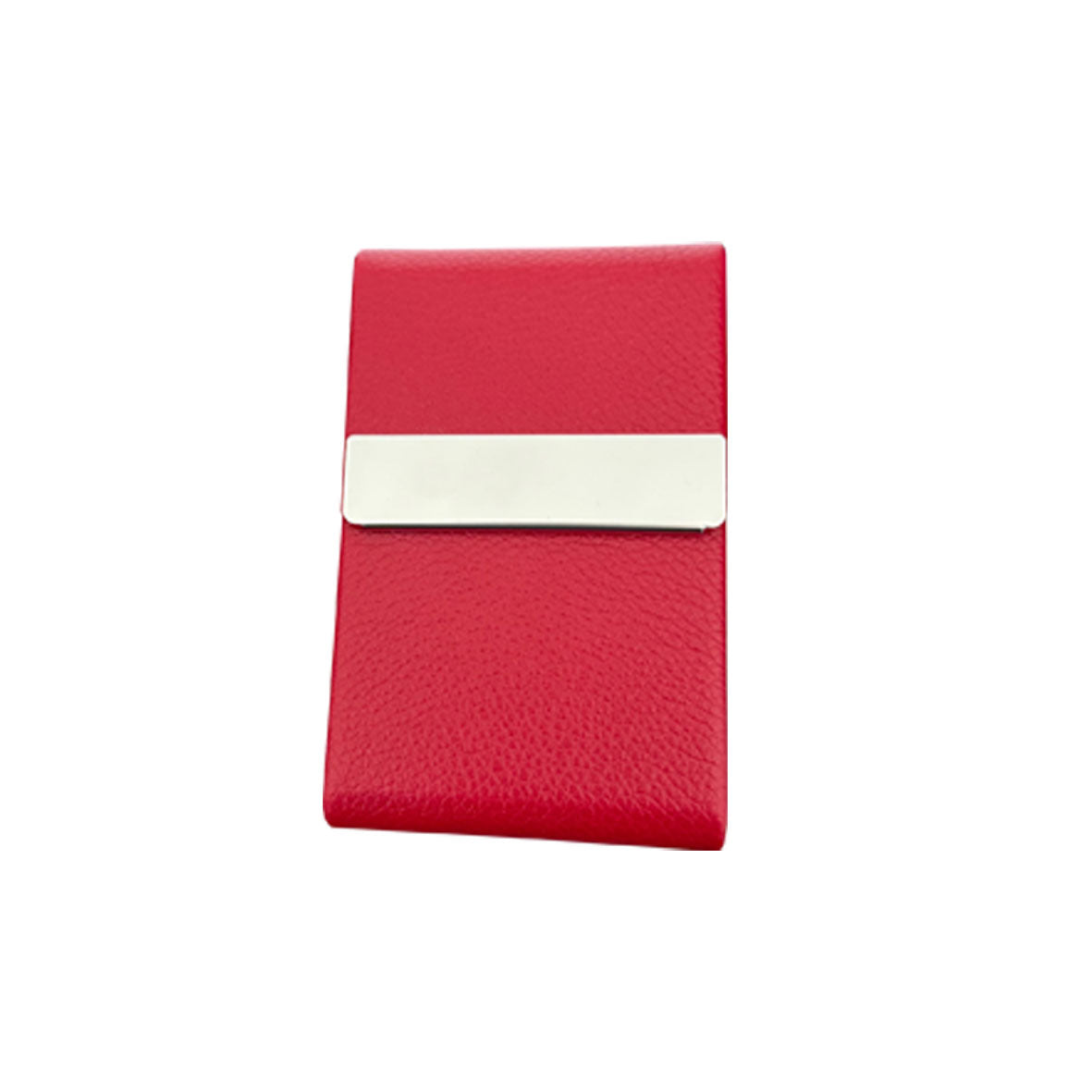 Cigarrera Eco Cuero Rojo + Grabado Personalizado