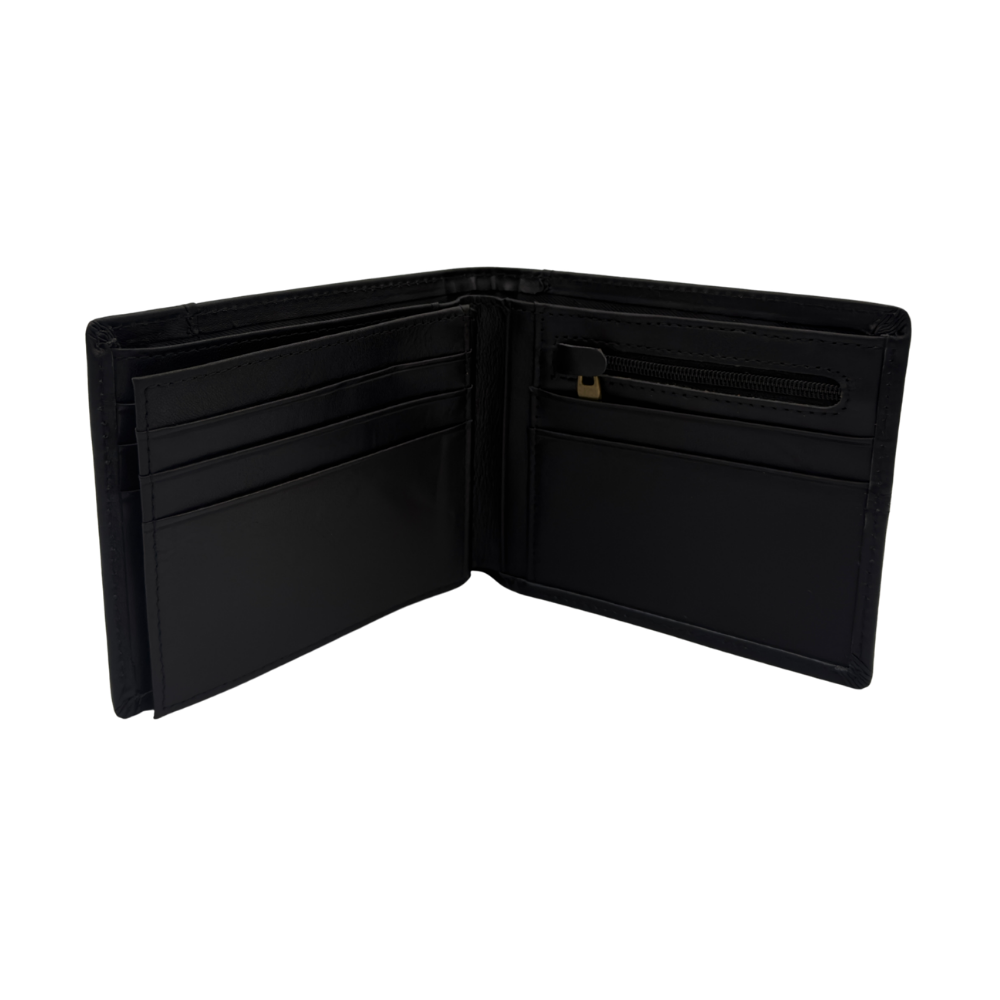 Billetera Modelo Murano Black | 100% Cuero