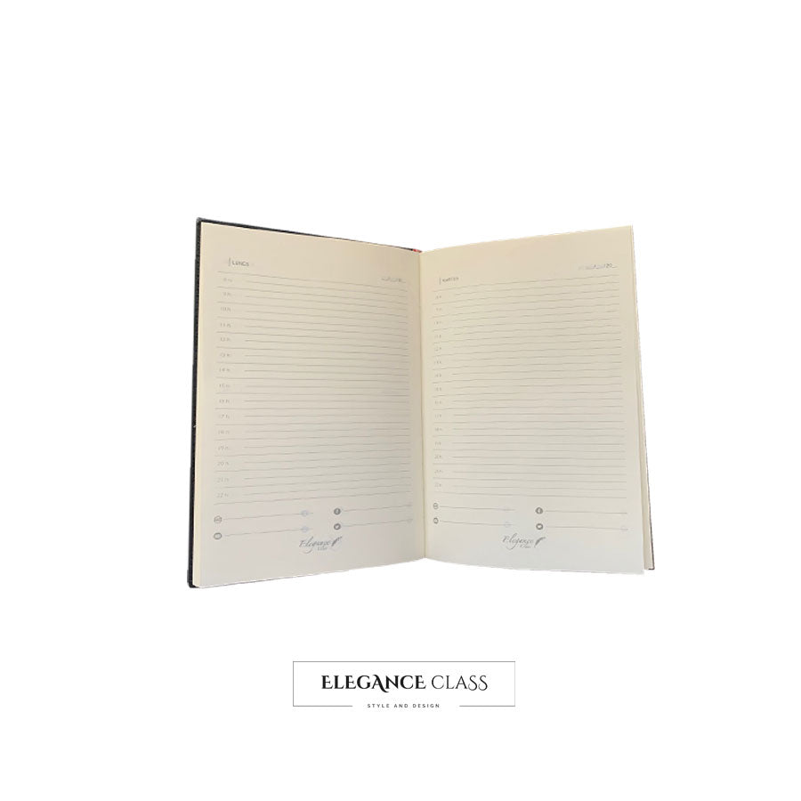 Set Agenda Eterna + Bolígrafo Modelo Prelude + Grabado Personalizado