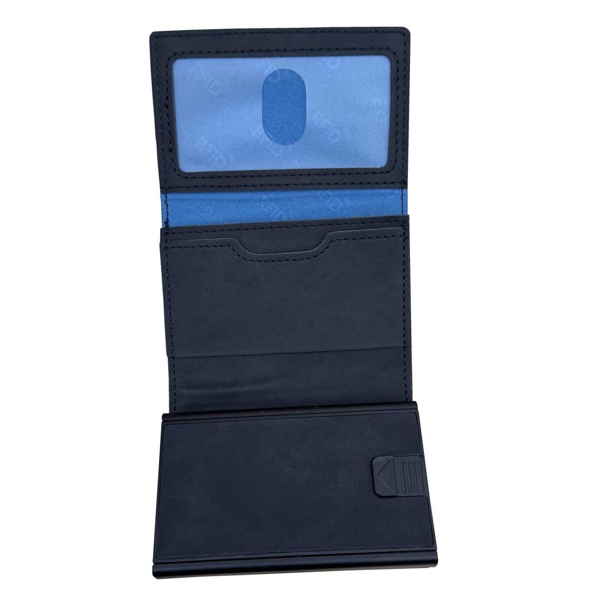 Billetera Anticlonaje Modelo Oxford Cuero Vegano | CYBER DAY