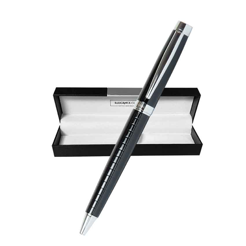 Boligrafo Modelo Evolution Black + Grabado Personalizado