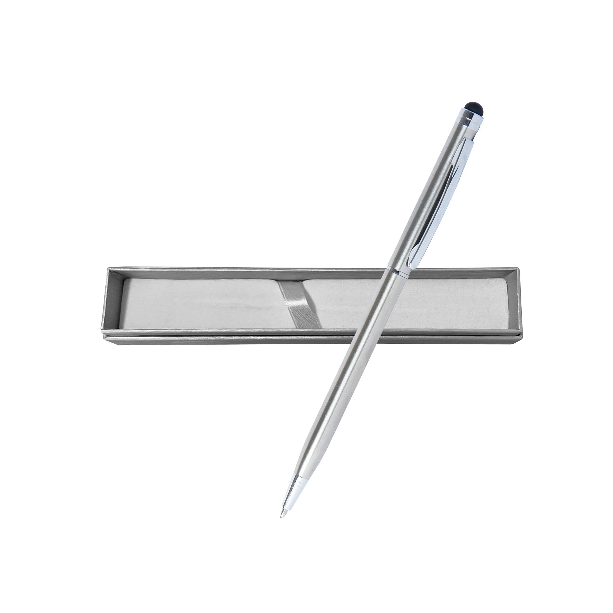 Boligrafo Modelo New Touch Steel + Grabado Personalizado
