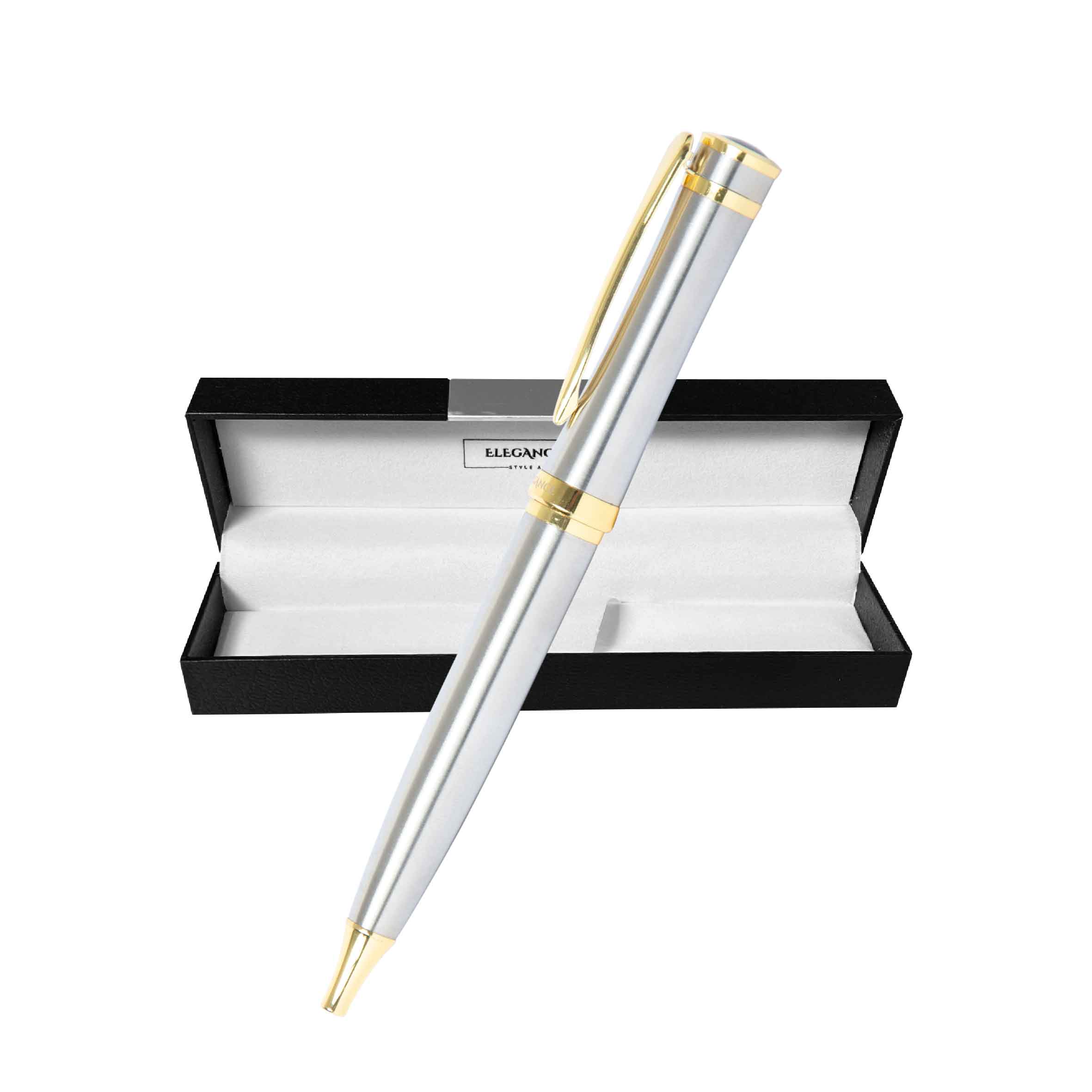 Boligrafo Modelo Prelude Acero + Grabado Personalizado
