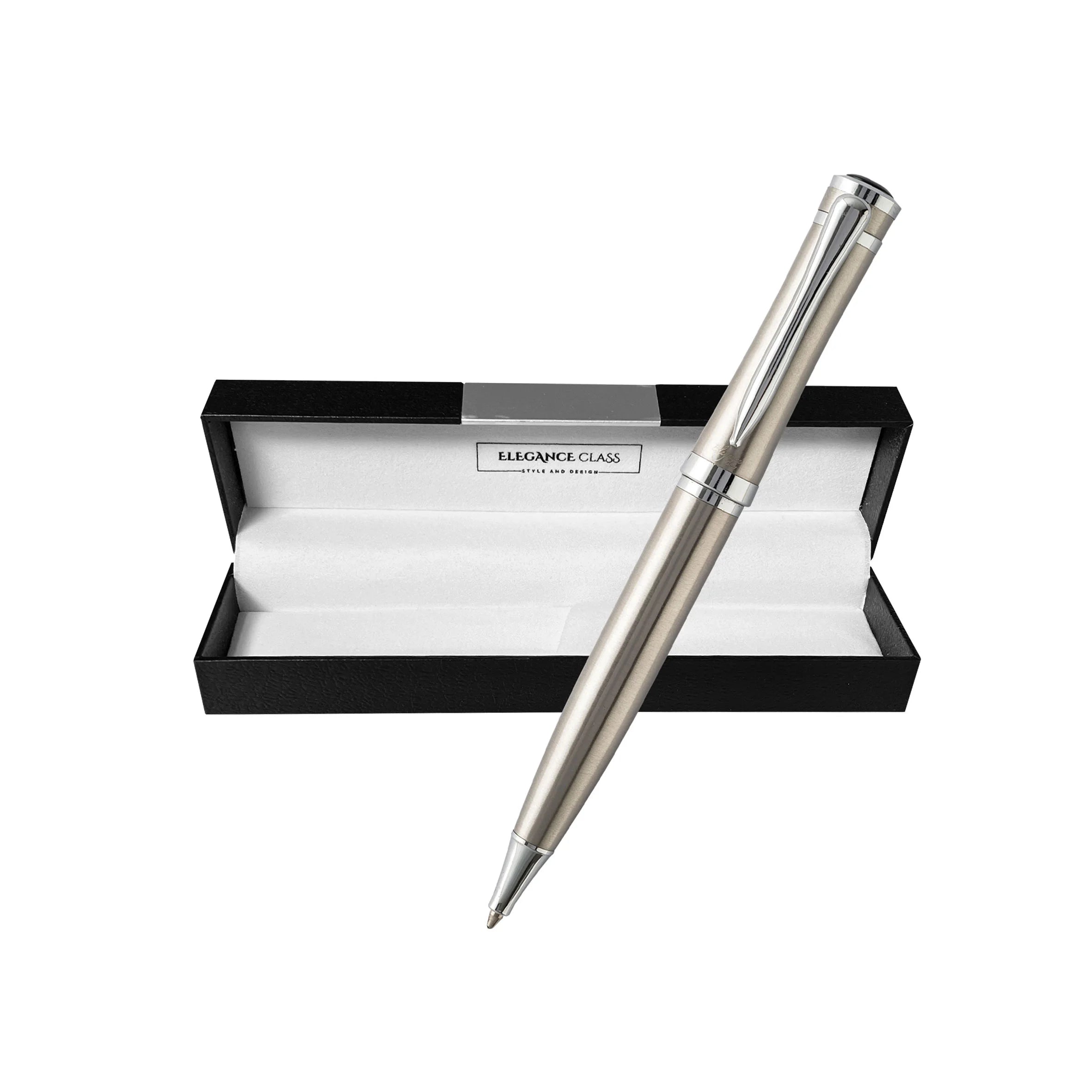 Boligrafo Modelo Prelude Acero + Grabado Personalizado