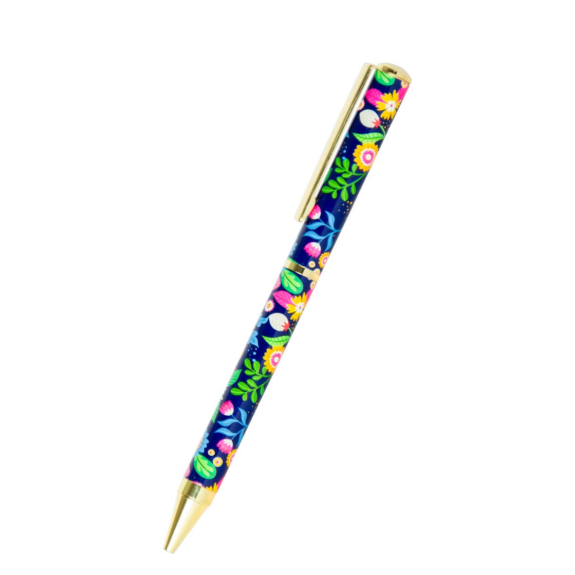 Bolígrafo Modelo Midnight Flower + Funda con Grabado Personalizado