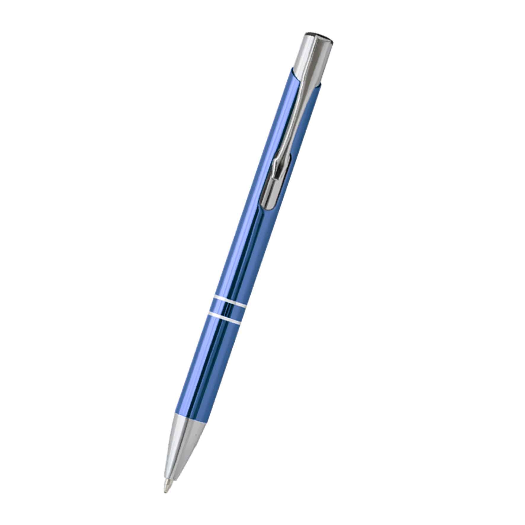 Boligrafo Fresh Metal Blue + Grabado Personalizado