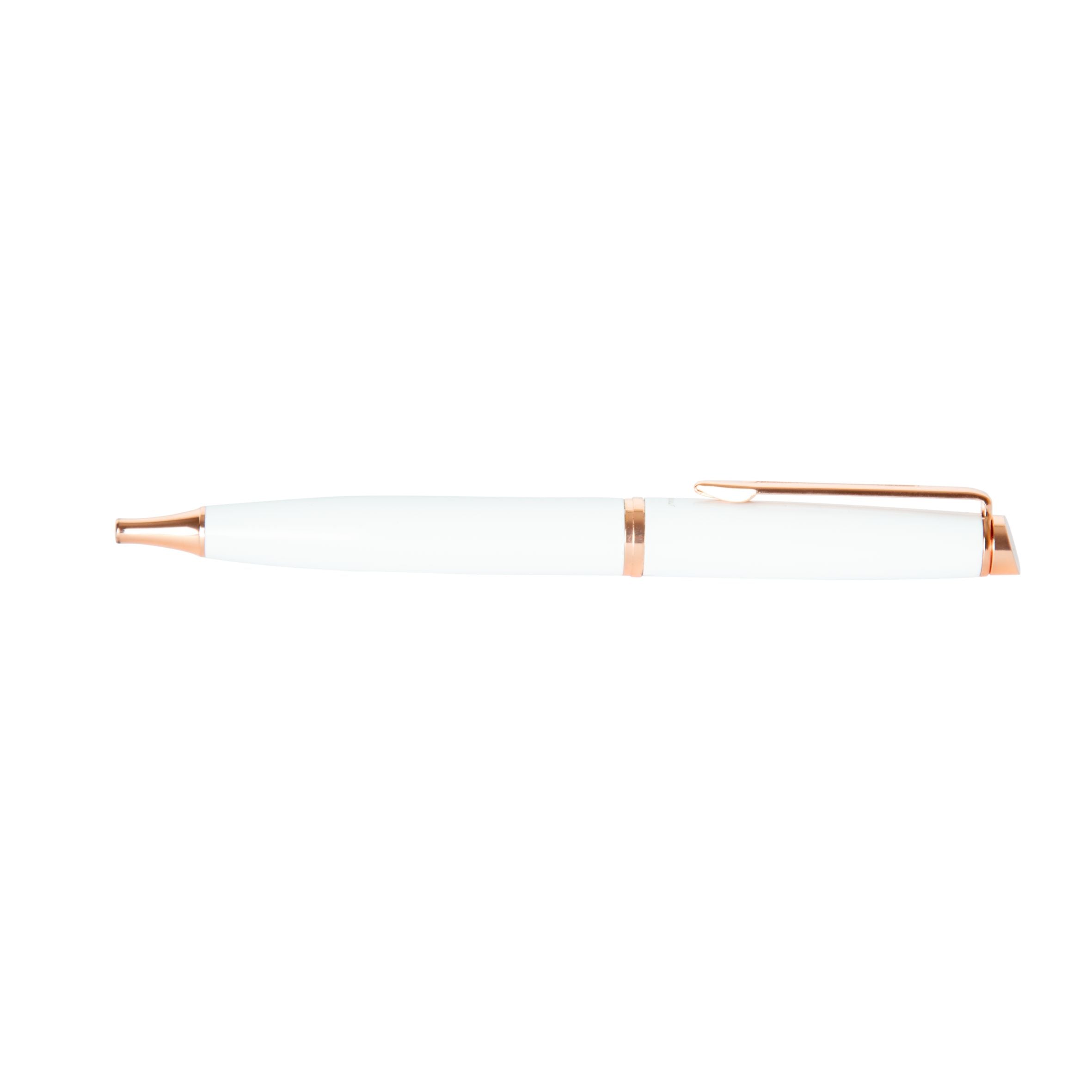 Boligrafo Magnus Modelo Luminous White Copper + Grabado Personalizado