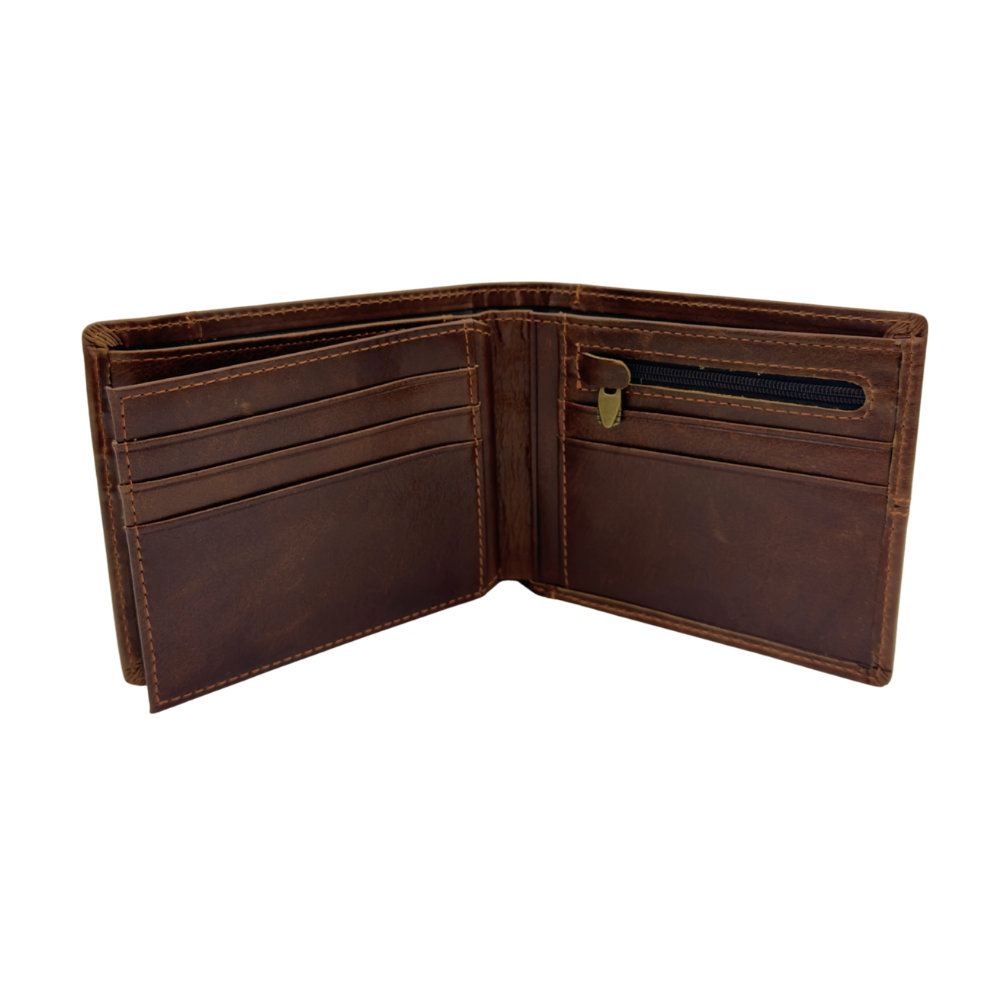 Billetera Modelo Murano Brown | 100% Cuero