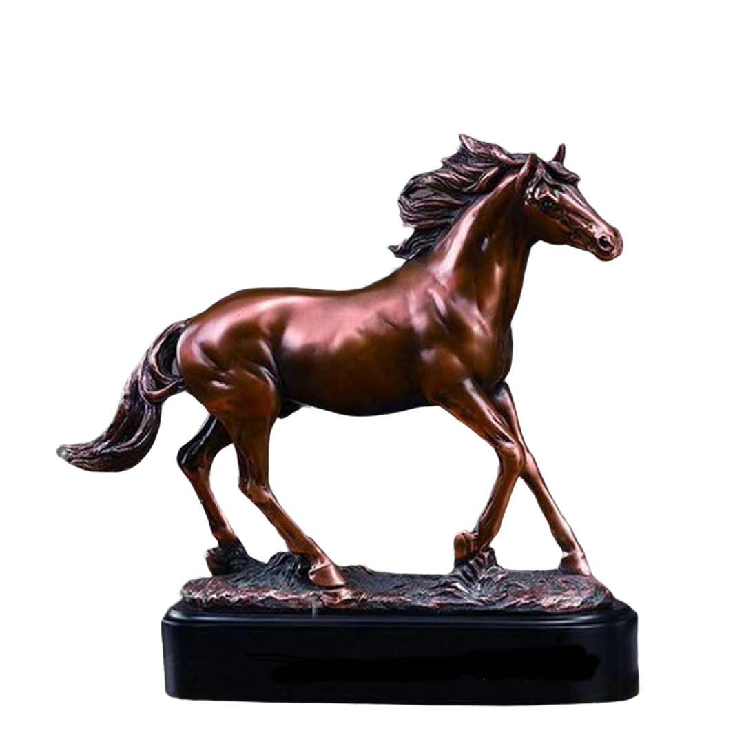 Figura Caballo Poliresina + Grabado Personalizado