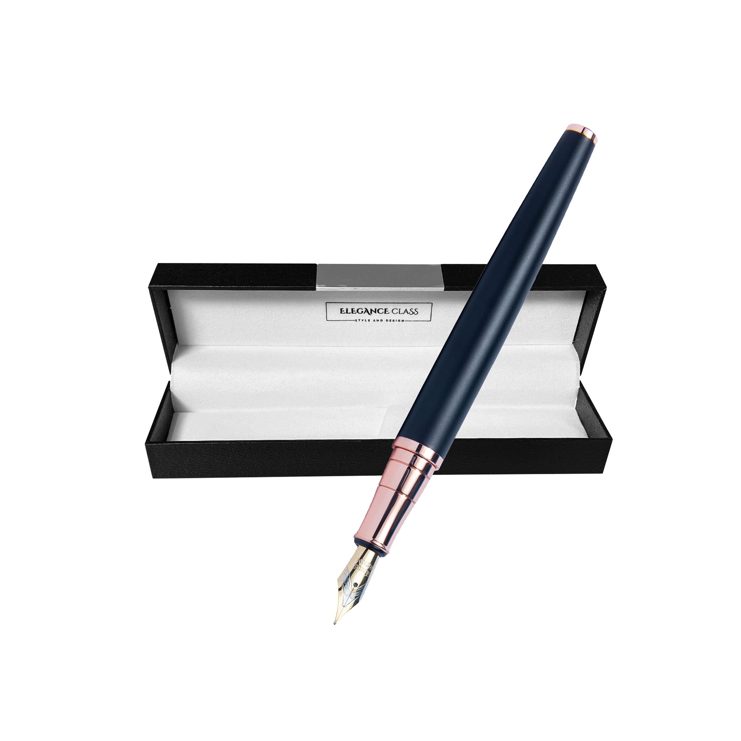 Pluma Estilográfica Modelo Prelude Black Copper + Grabado Personalizado