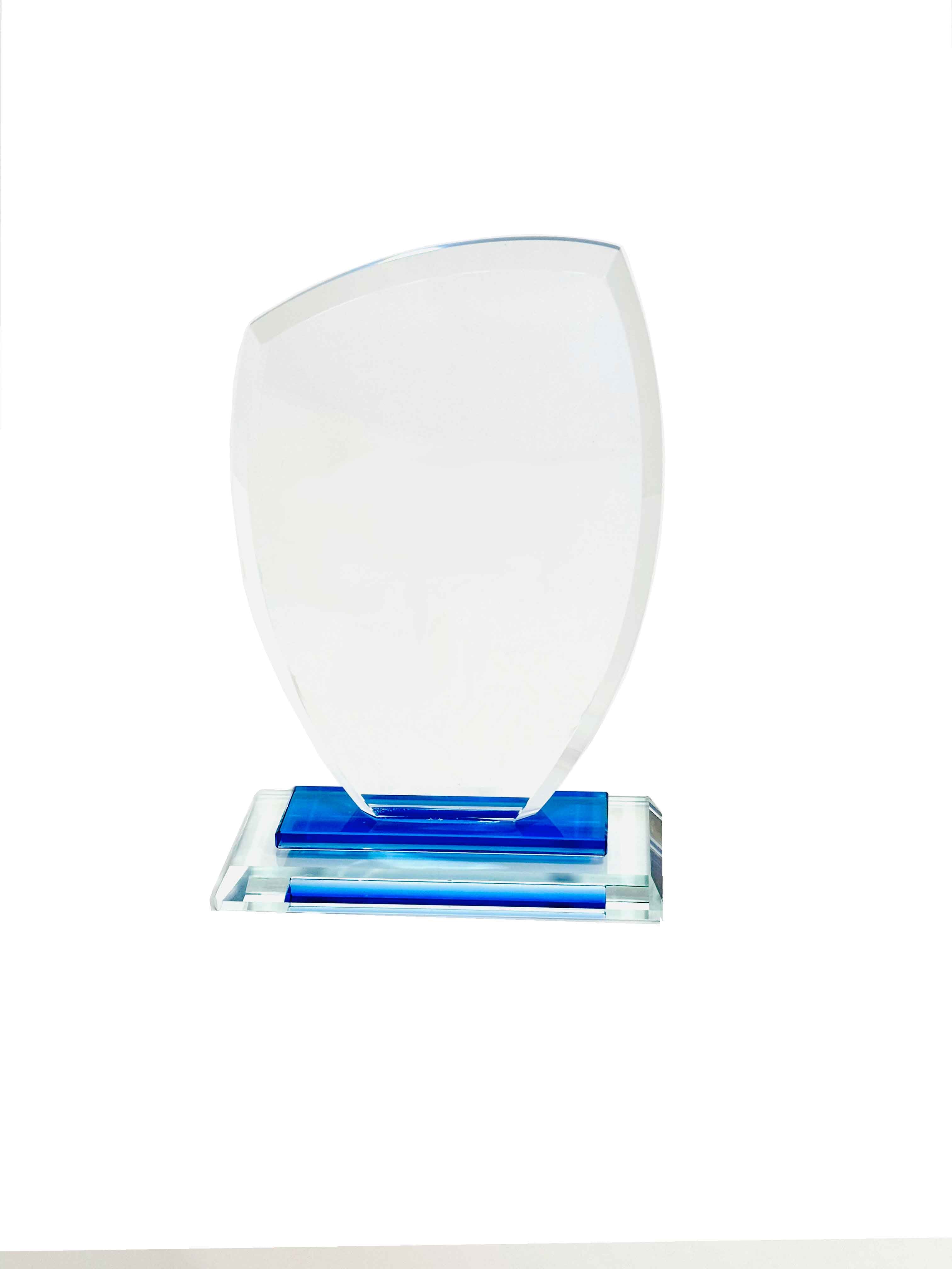 Galvano de Cristal Modelo Flame + Grabado Personalizado