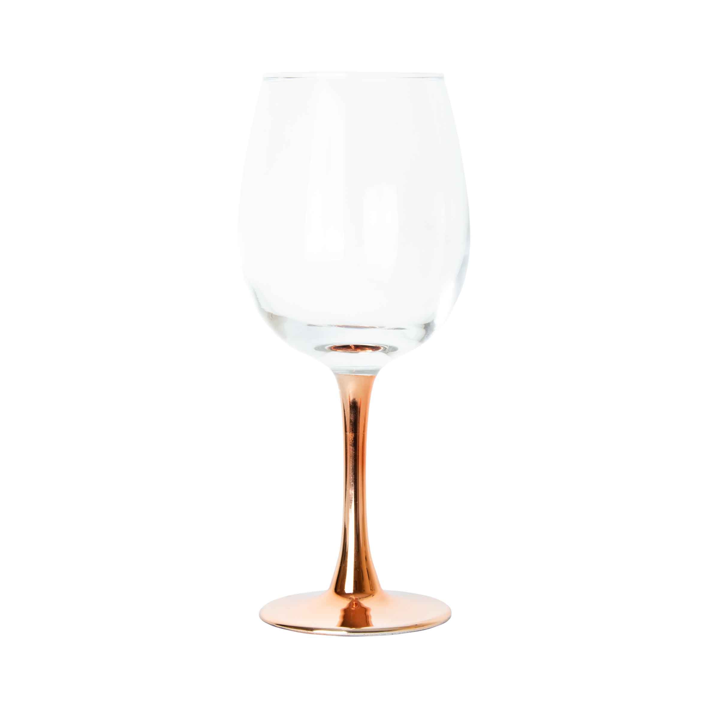 Set 2 Copas de Vino Cobre 450 ml + Grabado Personalizado