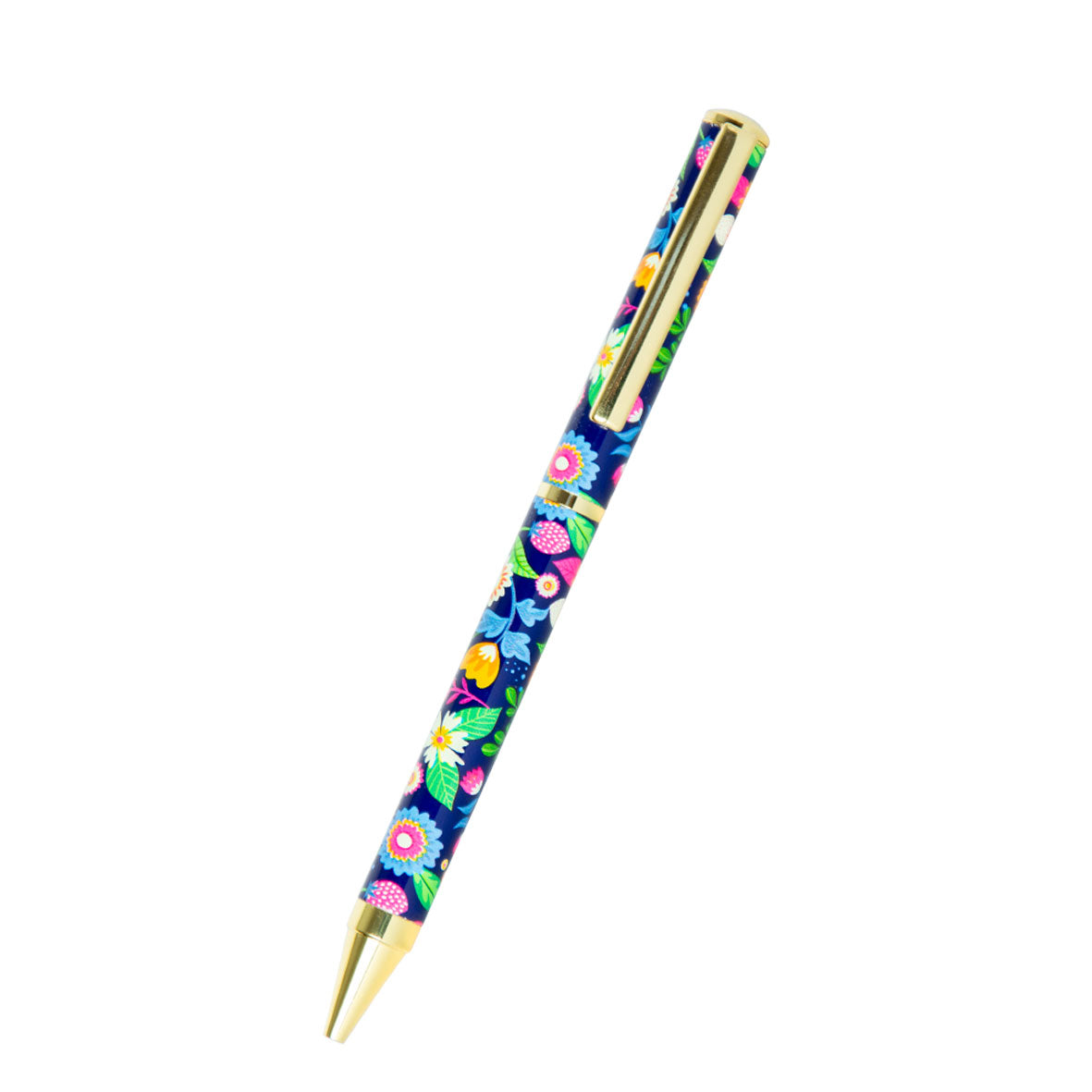 Bolígrafo Modelo Midnight Flower + Funda con Grabado Personalizado