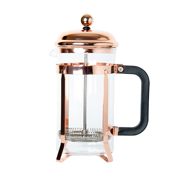 Set Cafetera Francesa Cobre + 2 Tazas