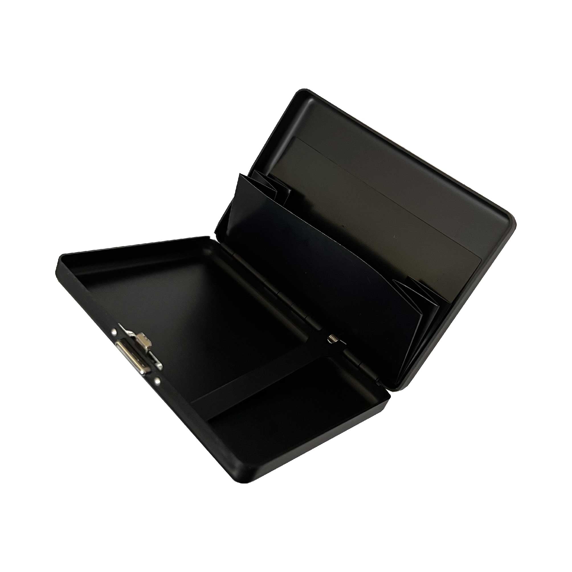 Cigarrera Metalica Negro + Grabado Personalizado