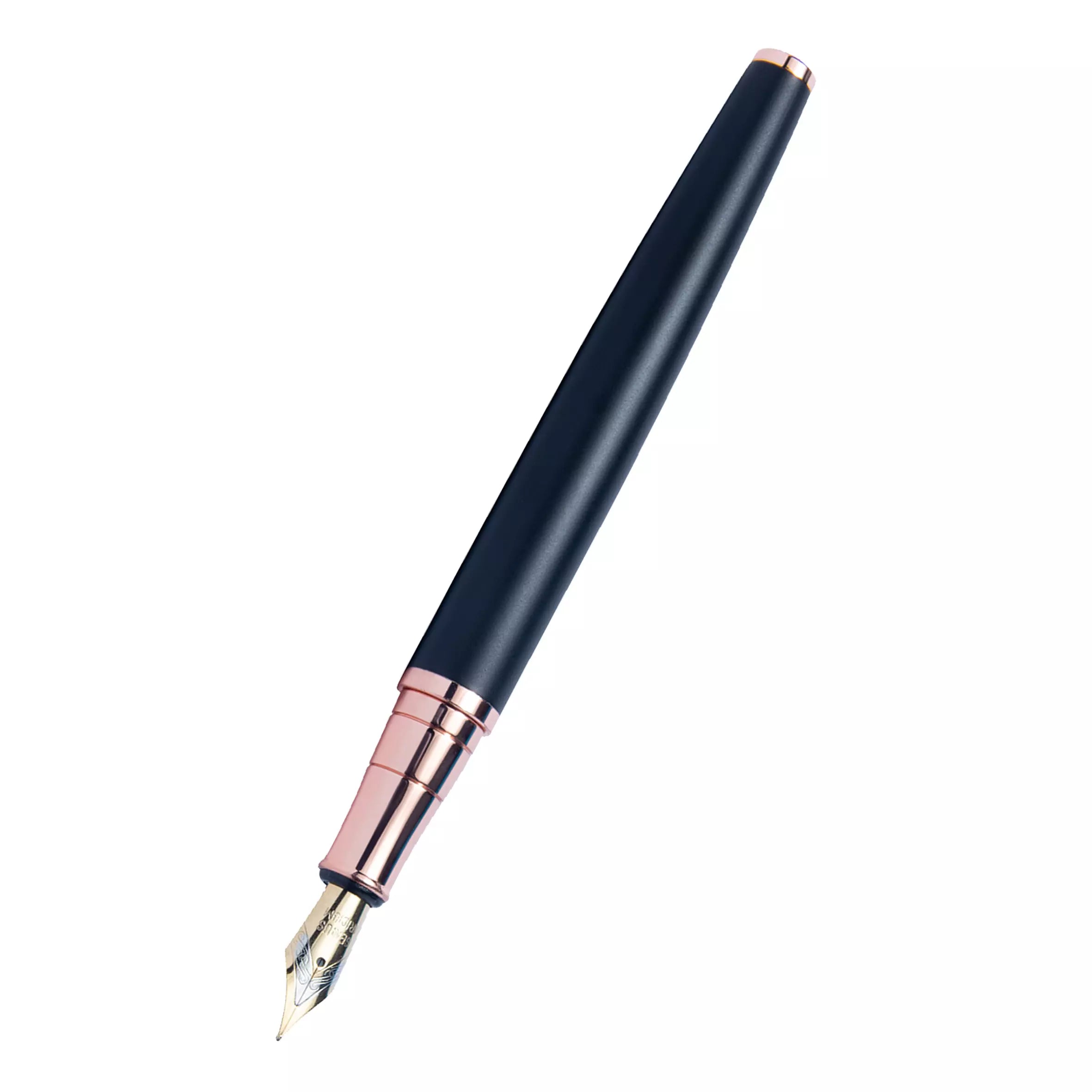 Pluma Estilográfica Modelo Prelude Black Copper + Grabado Personalizado