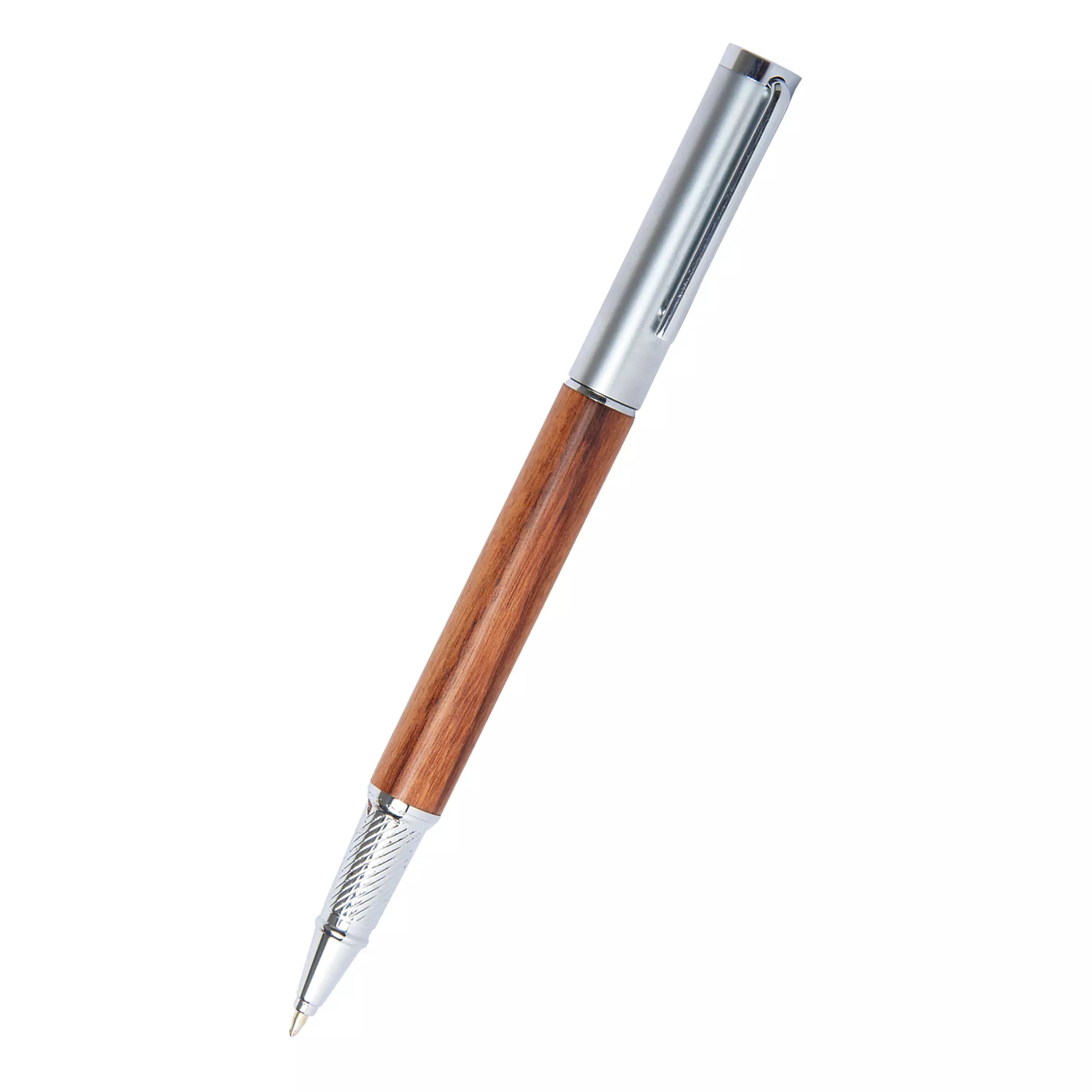 Lapiz Roller Modelo Towers Wood + Grabado Personalizado