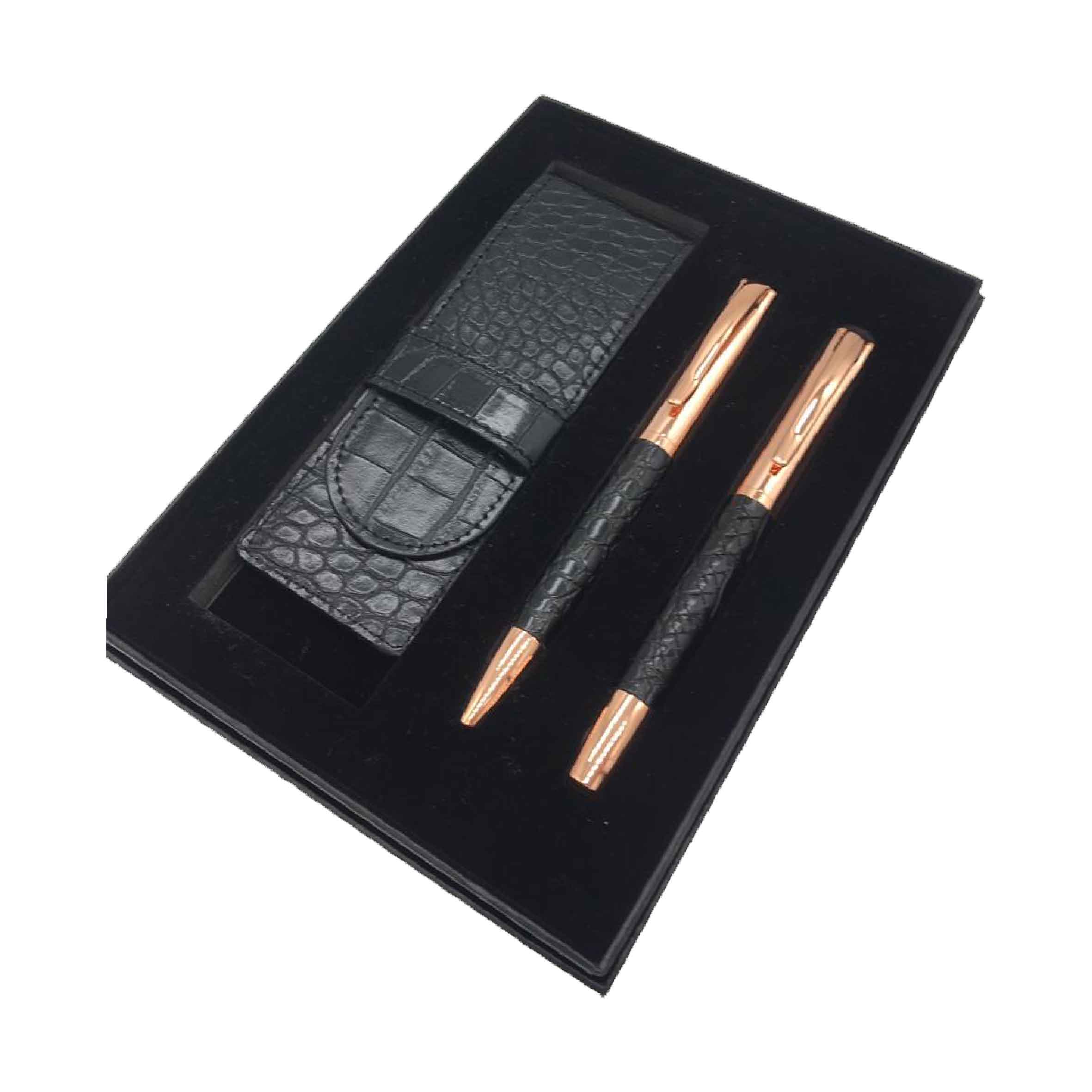 Set Modelo Texas Boligrafo + Roller + Grabado Personalizado