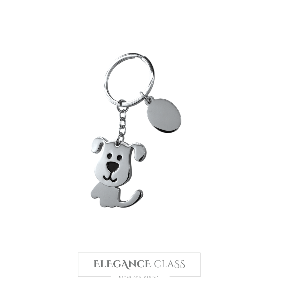 Llavero Perrito + Grabado Personalizado