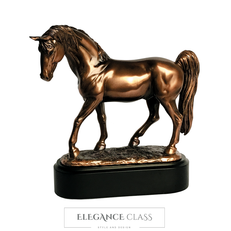Figura Decorativa Caballo poliresina