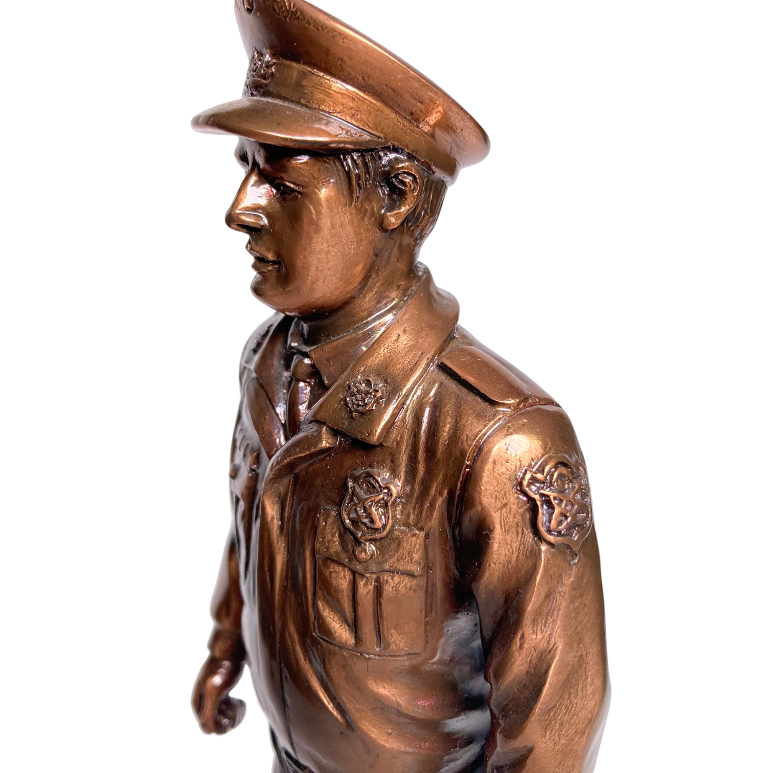 Figura Premiación Carabinero + Grabado Personalizable