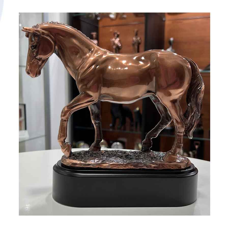 Figura Caballo Poliresina + Grabado Personalizado