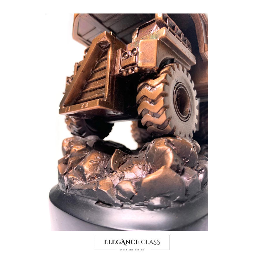 Figura Camión Minero Caterpillar + Grabado Personalizado
