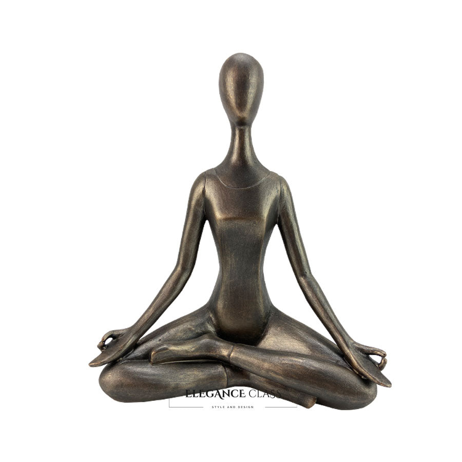 Figura Decorativa Mujer Yoga