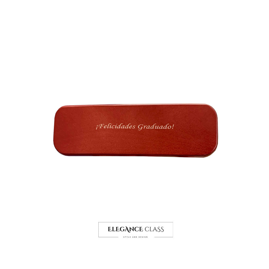 Boligrafo Modelo Luxor + Caja Madera + Grabado Personalizado