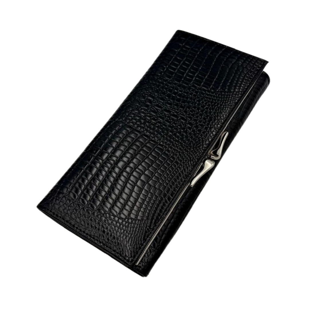 Billetera Mujer 100% Cuero Modelo Napoles Black
