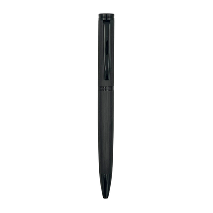 Set Regalo Agenda Eco Cuero Puntas Metálicas + Boligrafo Modelo New Allure Black + Personalizado