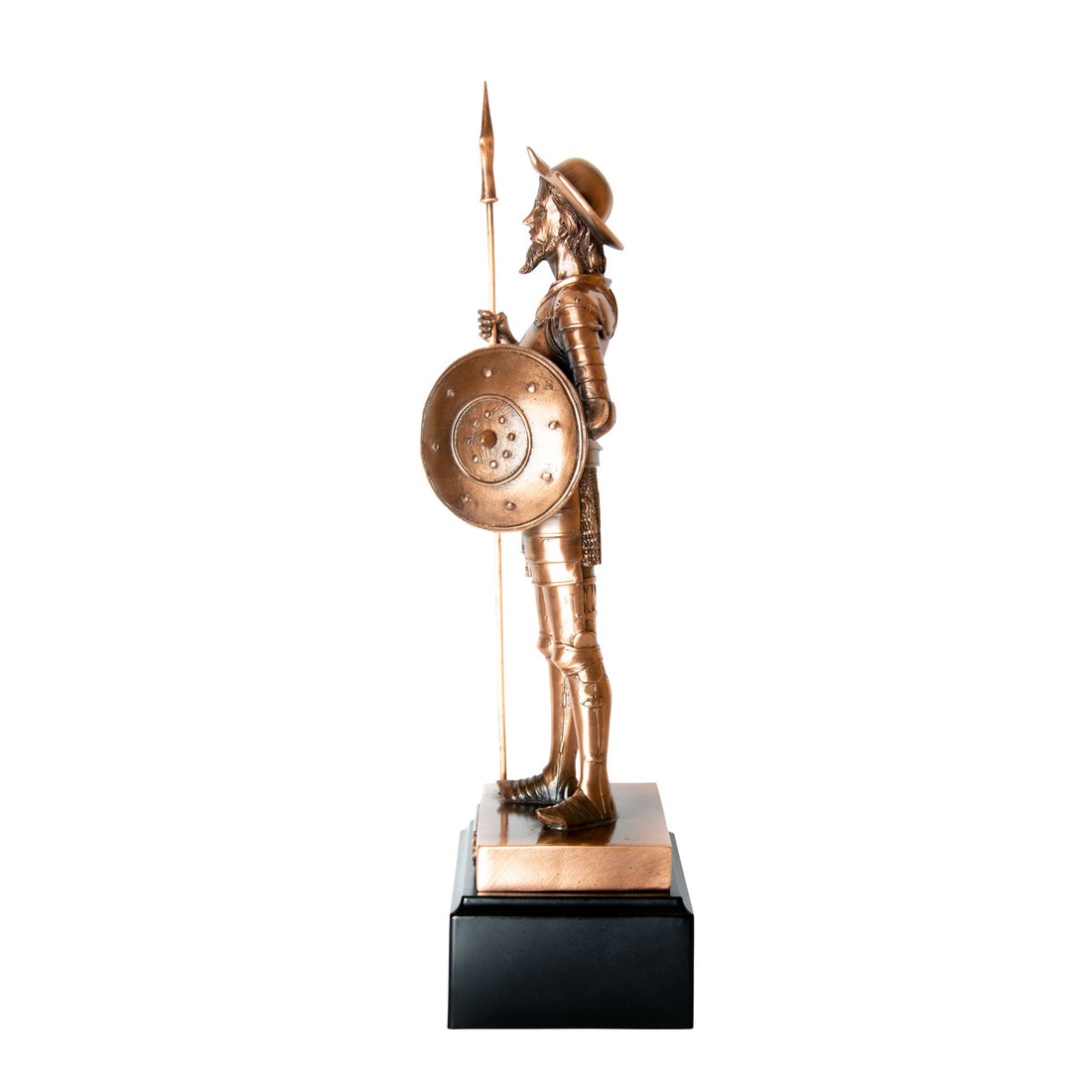 Figura Quijote de la Mancha + Grabado Personalizado