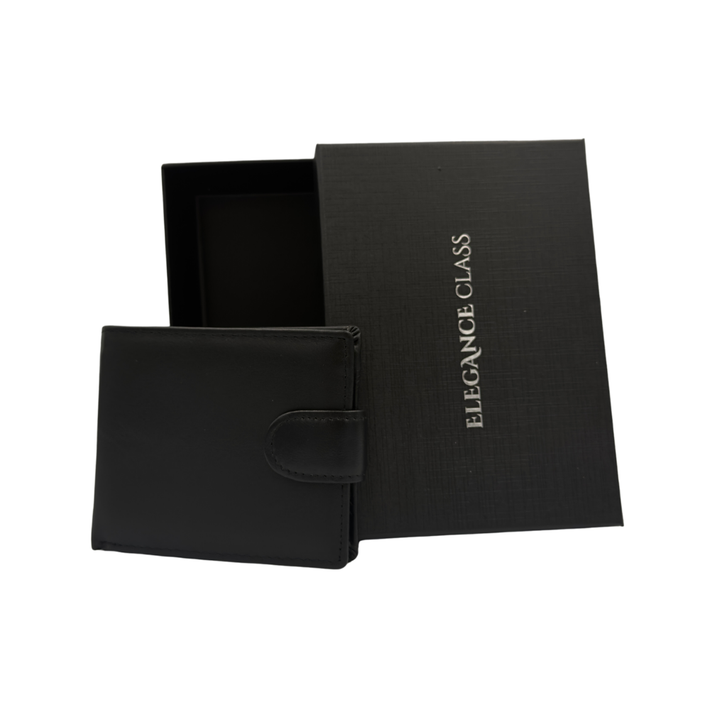 Billetera Modelo Palermo Black Edition | 100% Cuero