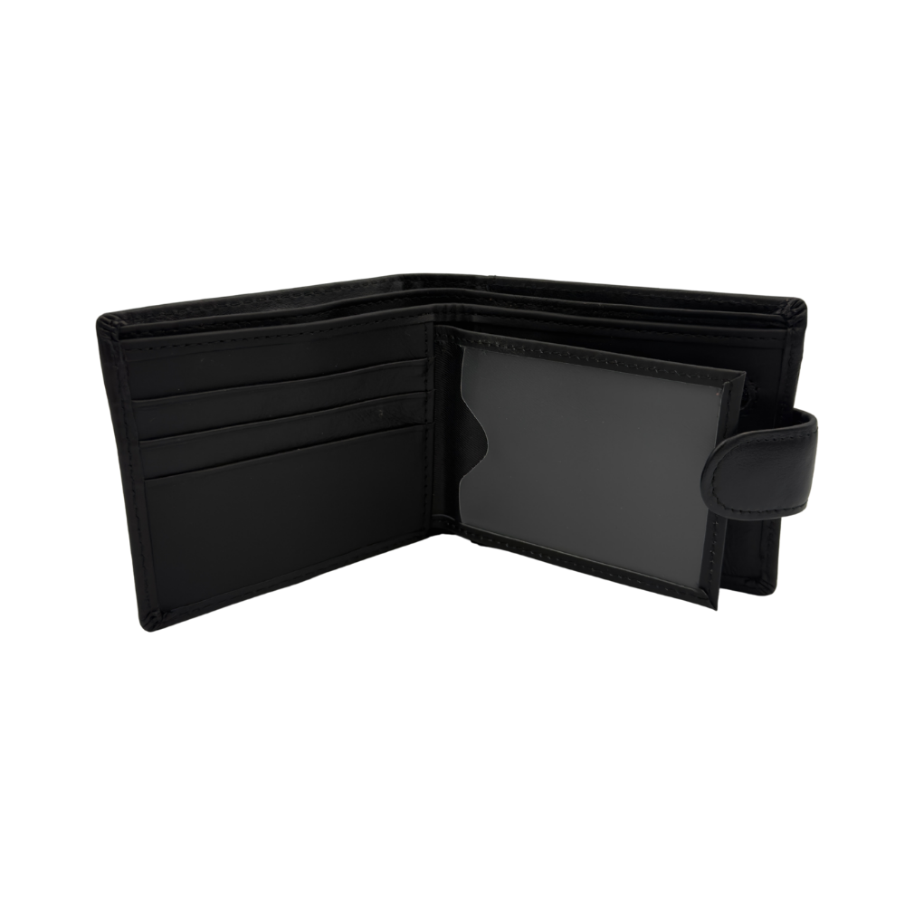 Billetera Modelo Palermo Black Edition | 100% Cuero
