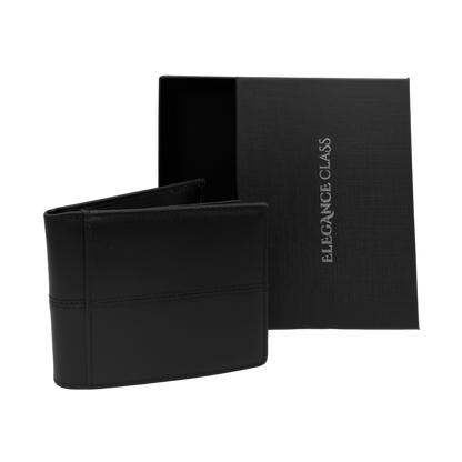 Billetera Modelo Murano Black | 100% Cuero