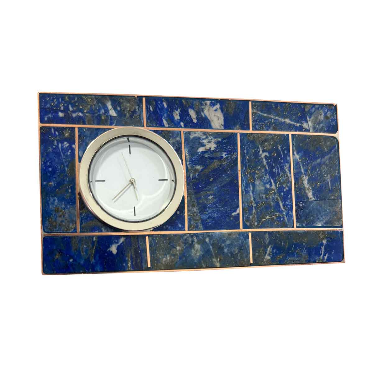 Reloj Cobre Lapislazuli + Grabado Personalizado