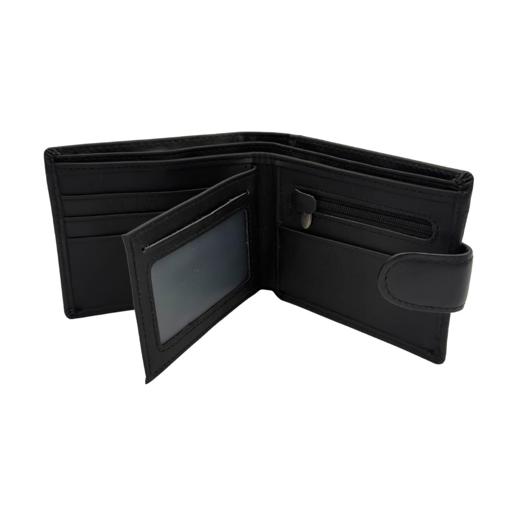 Billetera Modelo Palermo Black Edition | 100% Cuero