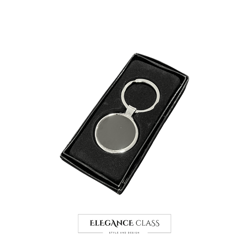 Llavero Modelo Edge Circular + Grabado Personalizado