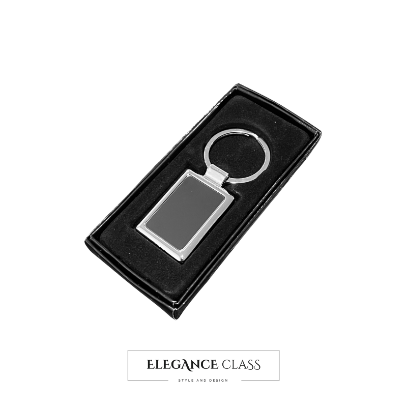 Llavero Modelo Edge Rectangular + Grabado Personalizado