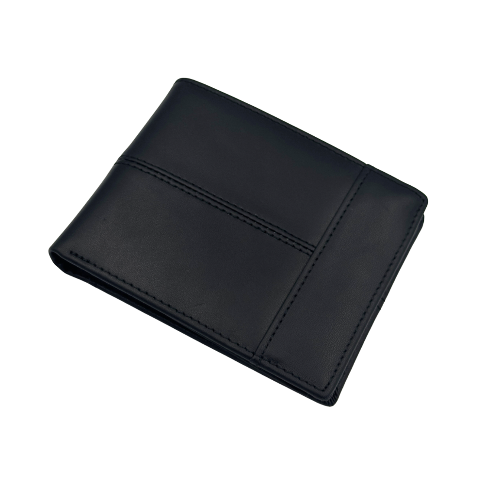 Billetera Modelo Murano Black | 100% Cuero