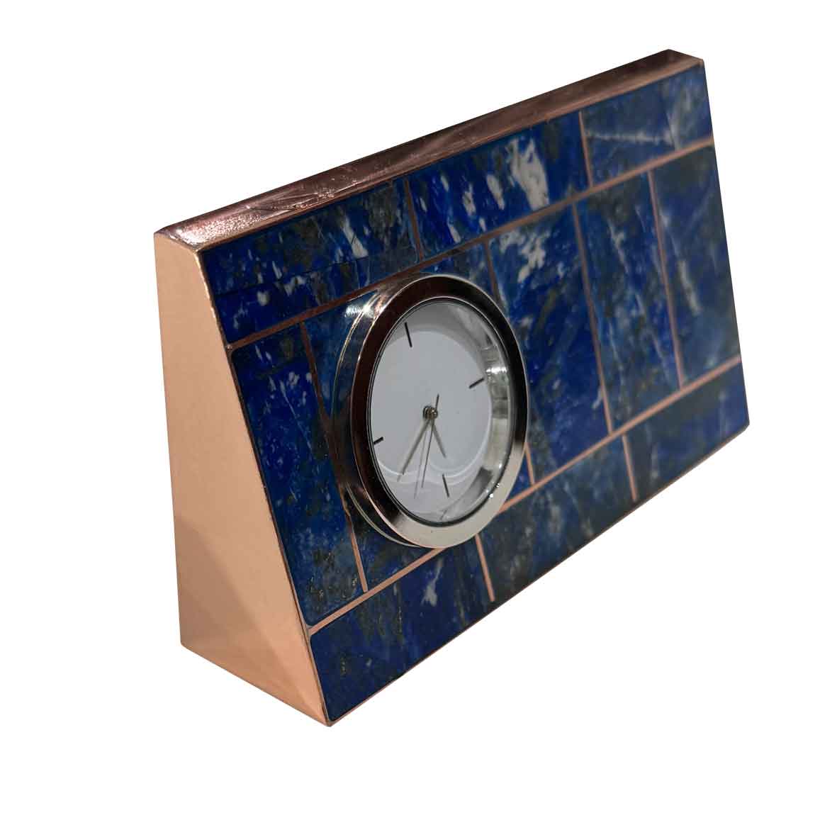 Reloj Cobre Lapislazuli + Grabado Personalizado