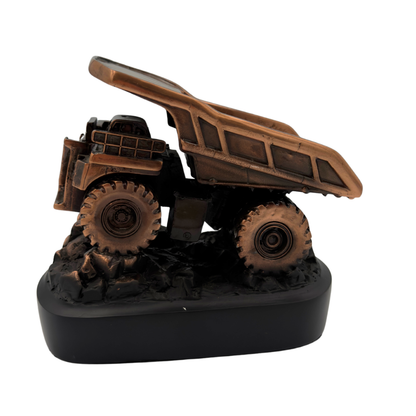 Figura Camión Minero Caterpillar + Grabado Personalizado