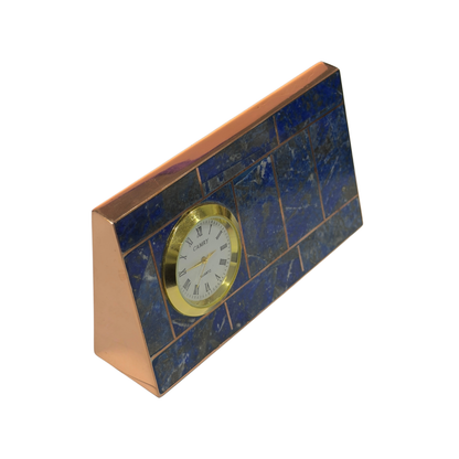 Reloj Cobre Lapislazuli + Grabado Personalizado