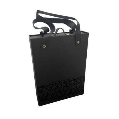 Set Caja Regalo Agenda + Boligrafo Personalizado + Porta Documentos Black Edition