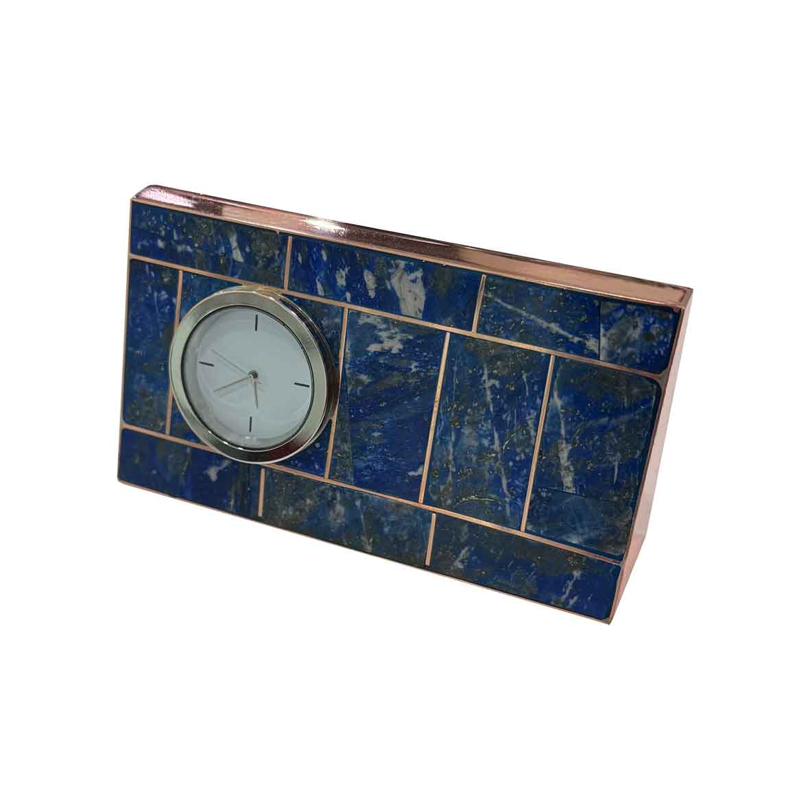 Reloj Cobre Lapislazuli + Grabado Personalizado