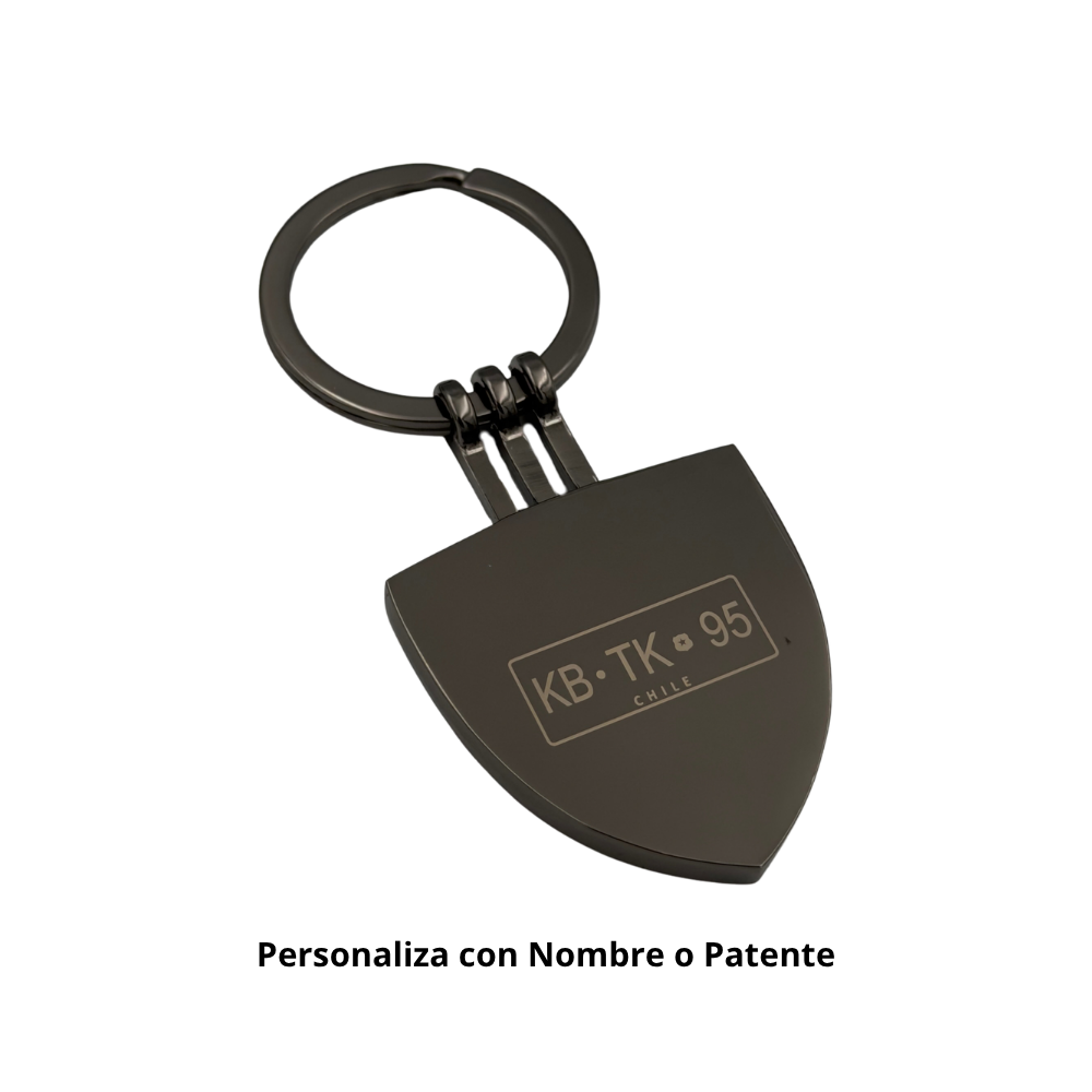 Llavero Metálico Modelo Symbol + Personalizado