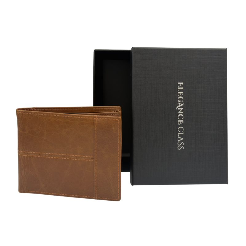 Billetera Modelo Murano Light Brown | 100% Cuero