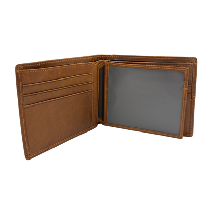 Billetera Modelo Murano Light Brown | 100% Cuero